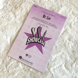 5/$25 'Mr. Lee' Pop Hit Vocal Arrangement Music Sheets